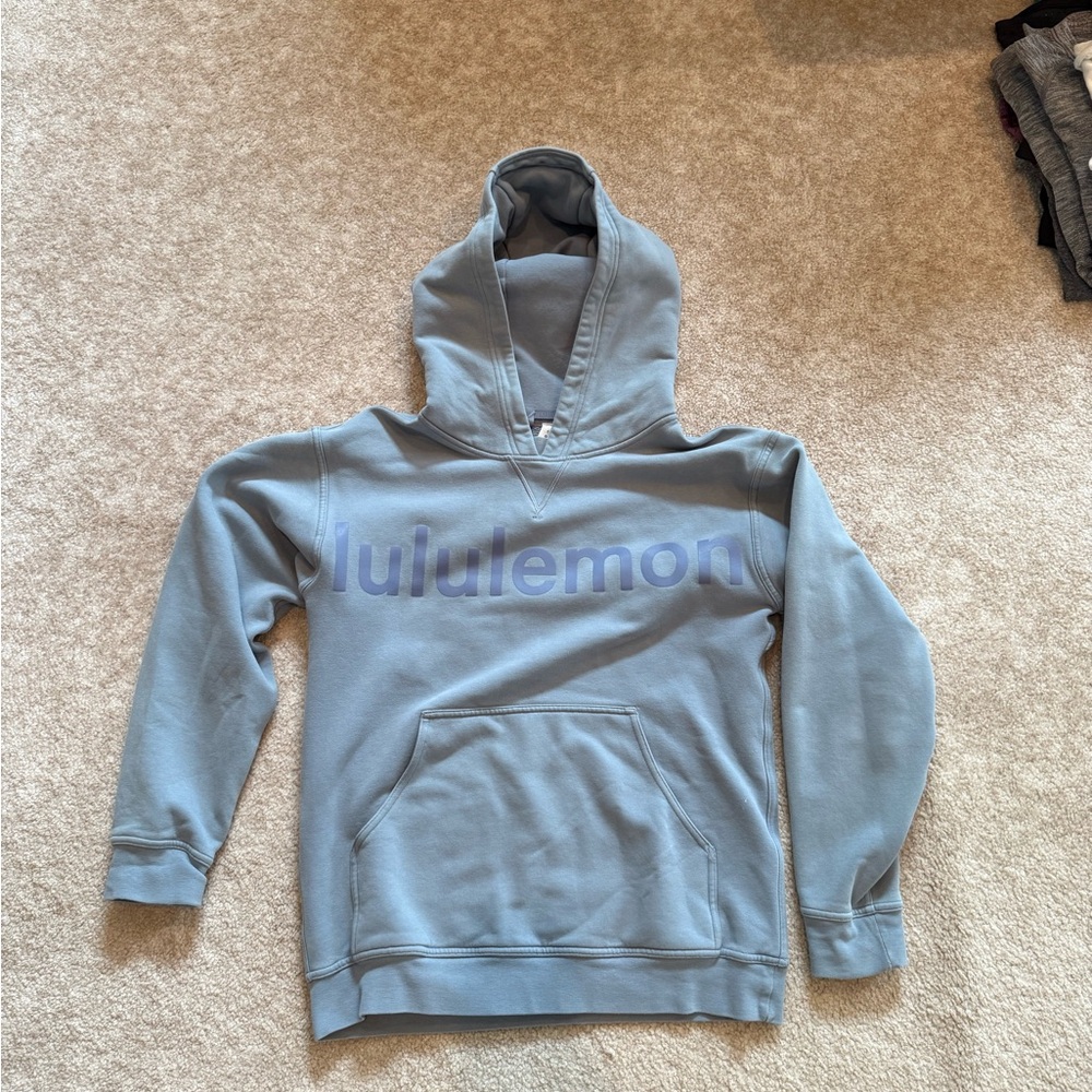 Blue Lululemon women’s hoodie